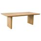 Millenium Sherbana Rectangular Dining Table in Light Brown - Table Only, , large