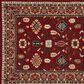 Oriental Weavers Lilihan Oriental 043S6 2"6" x 12" Red and Black Runner, , large