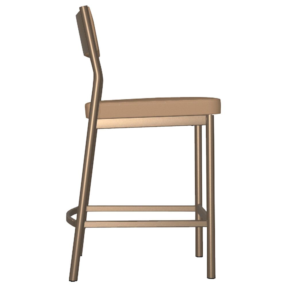 Amisco Adriana Counter Stool in Sugar Bronze, , large