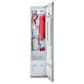 LG Electric Washtower with Center Control in White and Wi-Fi Enabled Steam Clothing Styler, , large