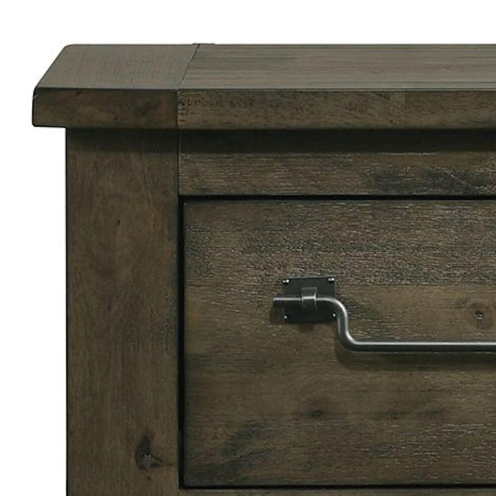 Mayberry Hill Maverick 2-Drawer Nightstand in Grey, , large