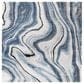 Safavieh Craft 4" Square Blue and Grey Area Rug, , large