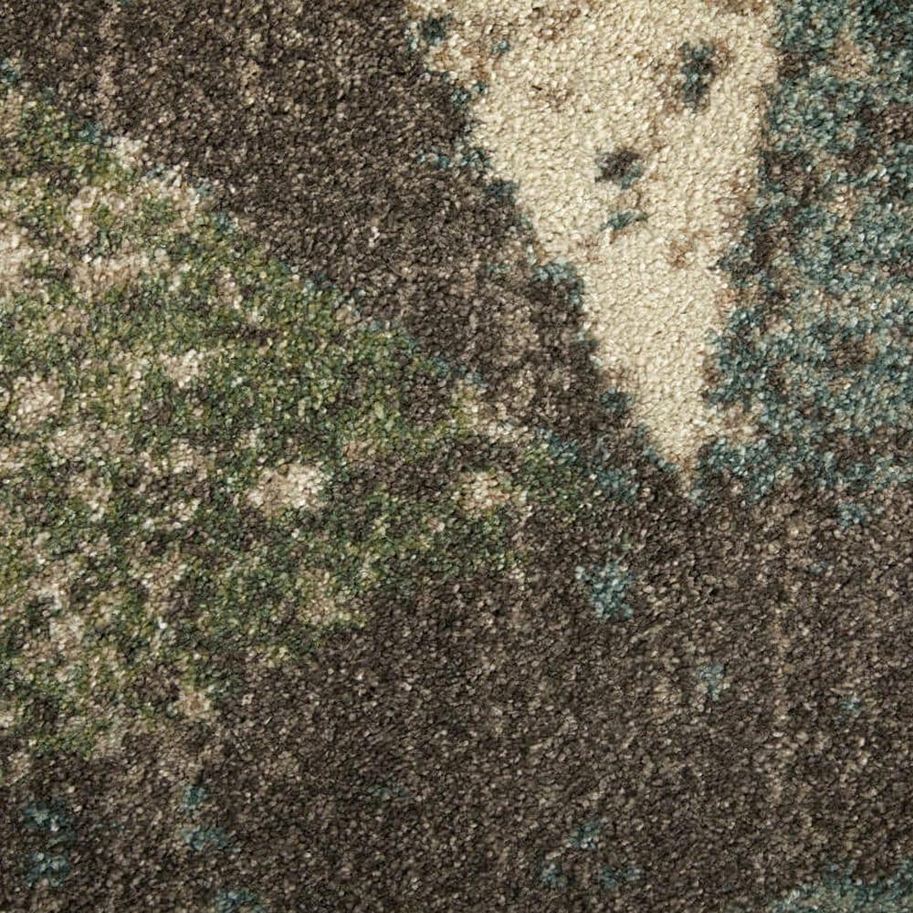 Feizy Eden 39QVF Ivory and Multicolor 6'4" x 9'2" Area Rug, , large