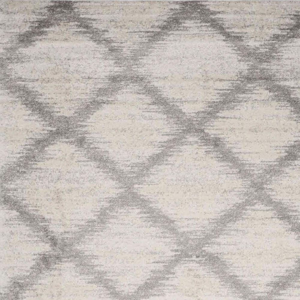Safavieh Adirondack ADR122B 2&#39;6&quot; x 10&#39; Ivory and Silver Runner, , large