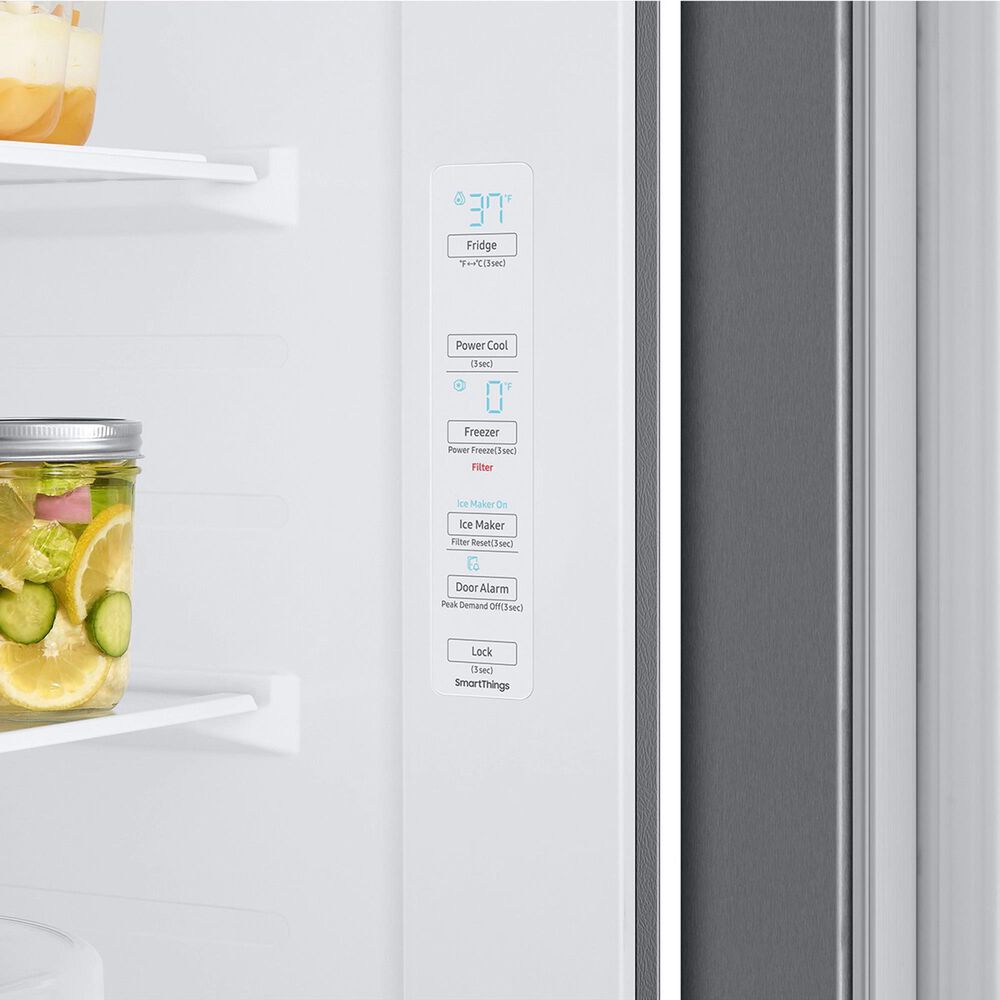 Samsung 28 Cu. Ft. Smart SidebySide Refrigerator in Stainless Steel