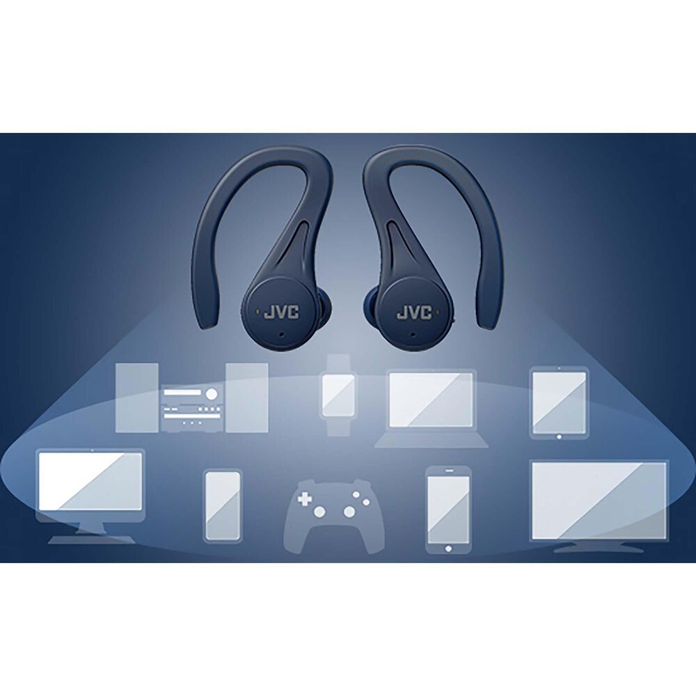 JVC Sport True Wireless Earbuds in Blue, , large