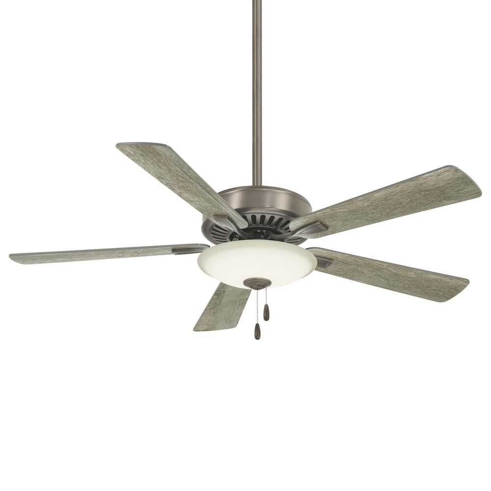 Minka-Aire Contractor Uni-Pack 52" Ceiling Fan with LED Light in Burnished Nickel, , large