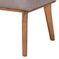 Baxton Studio Odessa Dining Bench in Walnut Brown, , large