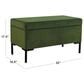 Kinfine Medium Metal Storage Bench in Green, , large