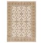 Oriental Weavers Maharaja Domica 1J 7"10" x 10"10" Ivory and Gold Area Rug, , large