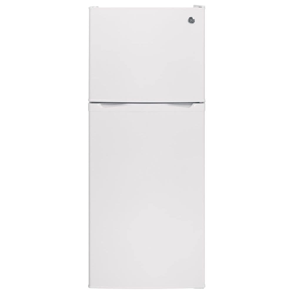 GE Appliances 11.6 Cu. Ft. Top Freezer Refrigerator in White, , large