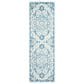 Safavieh Micro-Loop 2"3" x 7" Ivory and Blue Runner, , large