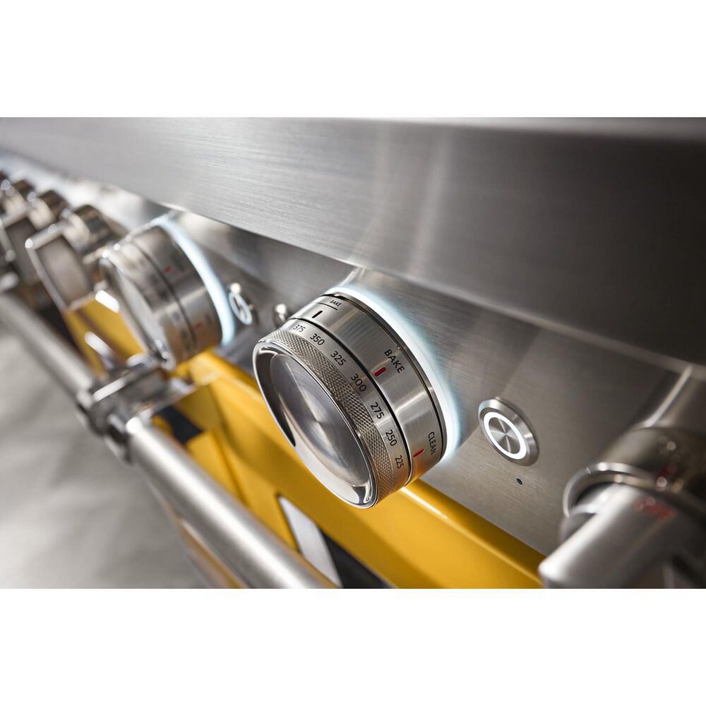 KitchenAid 6.3 Cu. Ft. Freestanding Gas Range with Griddle in Yellow Pepper, , large