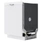 Bosch 300 Series 24" Built In Dishwasher in White, , large