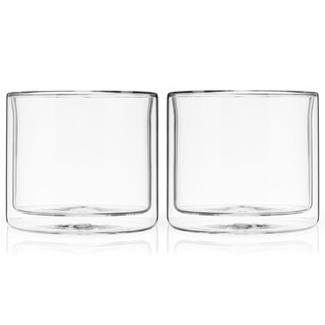 True Walled Old Fashioned Glasses in Clear (Set of 2), , large