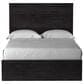 Ashley Belachime 4 Piece Full Panel Bedroom Set in Dark Charcoal, , large