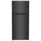Whirlpool 16.3 Cu. Ft. Wide Top-Freezer Refrigerator with Flexi-Slide Bin in Black, , large