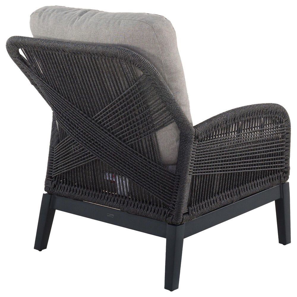 GatherCraft Cyrus Patio Club Chair with Cushion in Mystic Taupe, , large