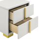 Pacific Landing Marceline 4-Piece Twin Bed Set in White, , large