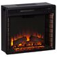 Southern Enterprises Engo Electric Convertible Corner Fireplace in Fresh White/Rustic White Faux Stone, , large