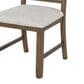Furniture of America Virex Extendable 5-Piece Dining Table Set in Dark Walnut, , large