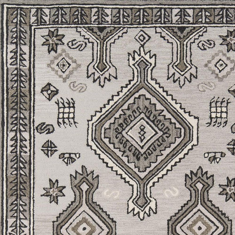 Momeni Tahoe TA-03 3&#39;6&quot; x 5&#39;6&quot; Grey Area Rug, , large