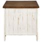 Ashley Wystfield End Table in Vintage White and Warm Brown, , large