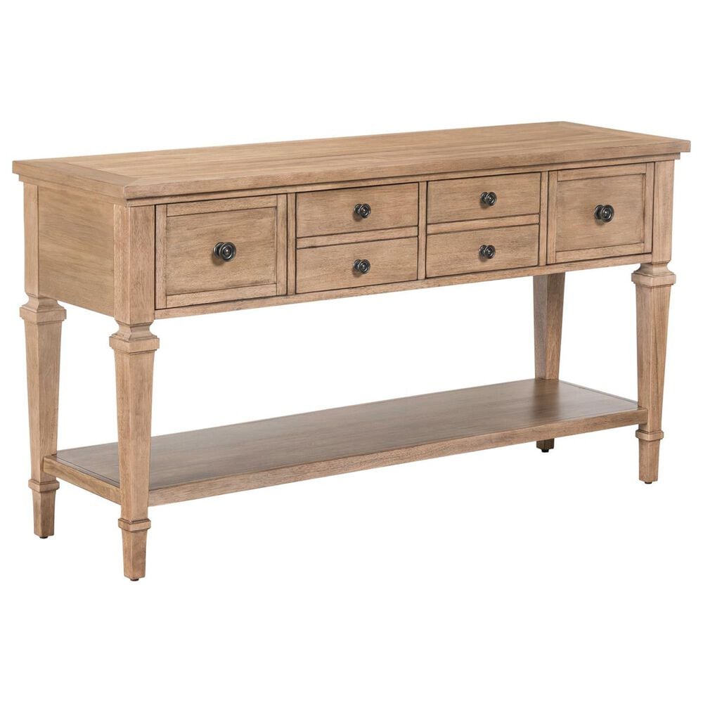 Belle Furnishings Haven Hills Sofa Table in Camel Beige, , large