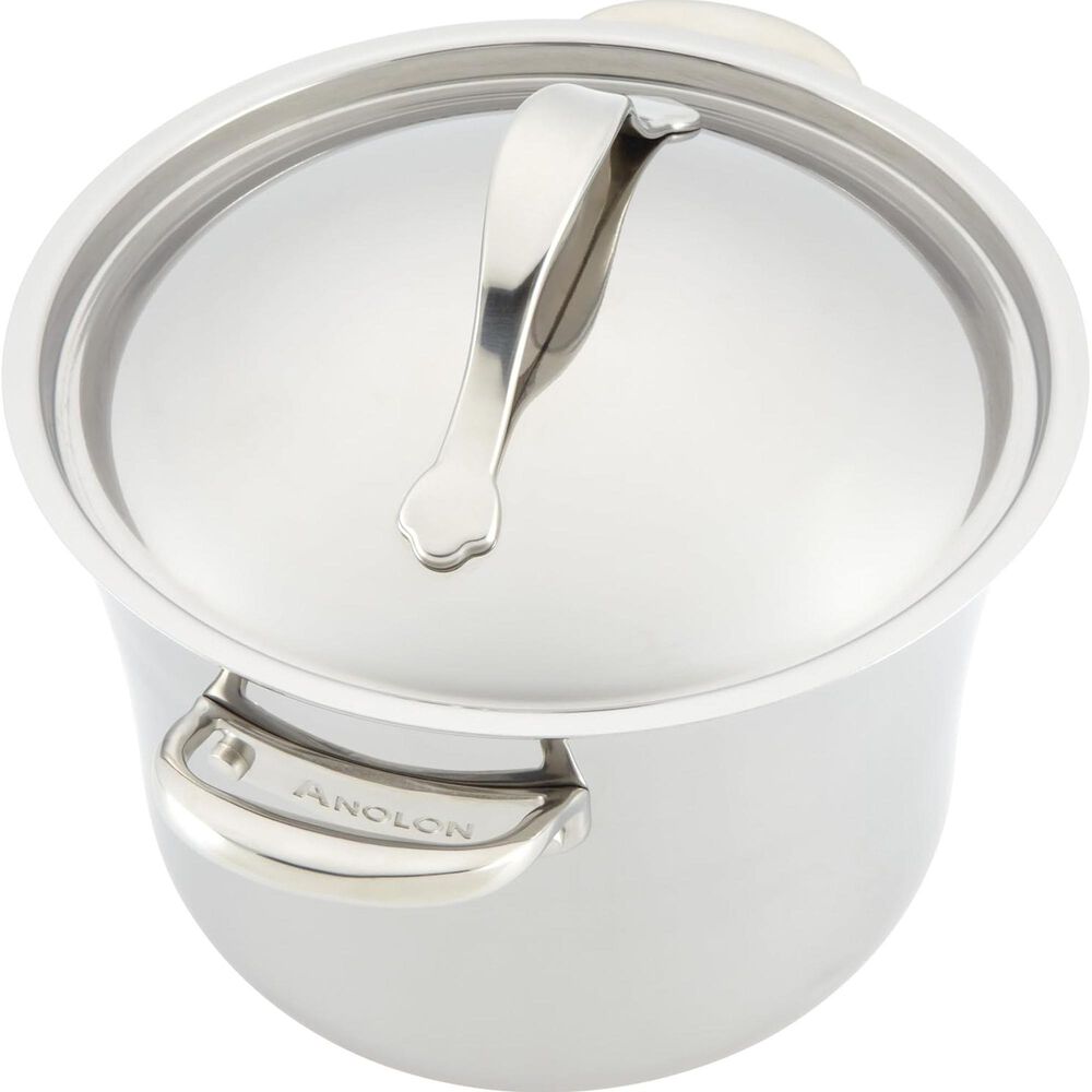 Anolon 10 Piece Nouvelle Copper Stainless Steel Set, , large