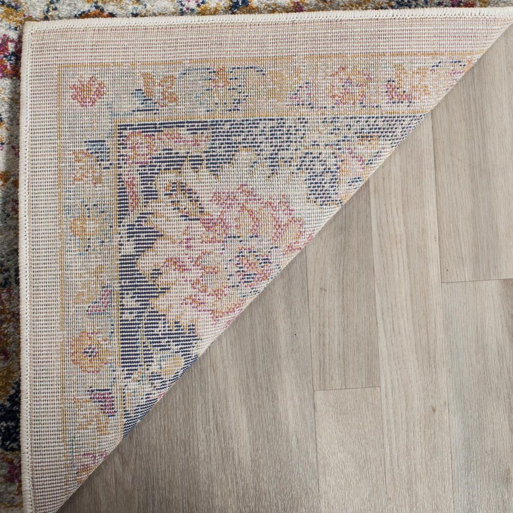 Safavieh Madison MAD609D-26 2&#39;3&quot; x 6&#39; Cream/Navy Runner, , large