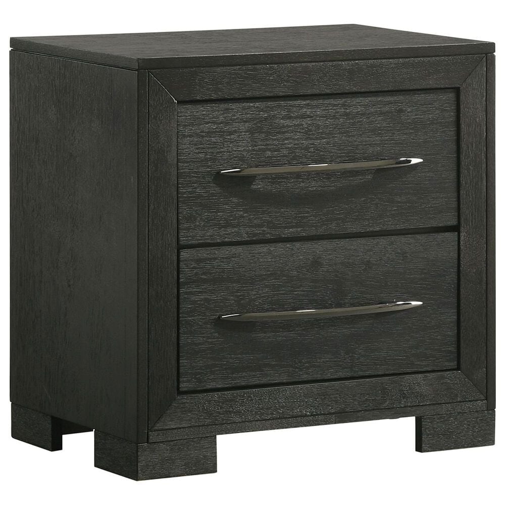 Mayberry Hill Allan 5-Piece Full Platform Bedroom Set in Black, , large