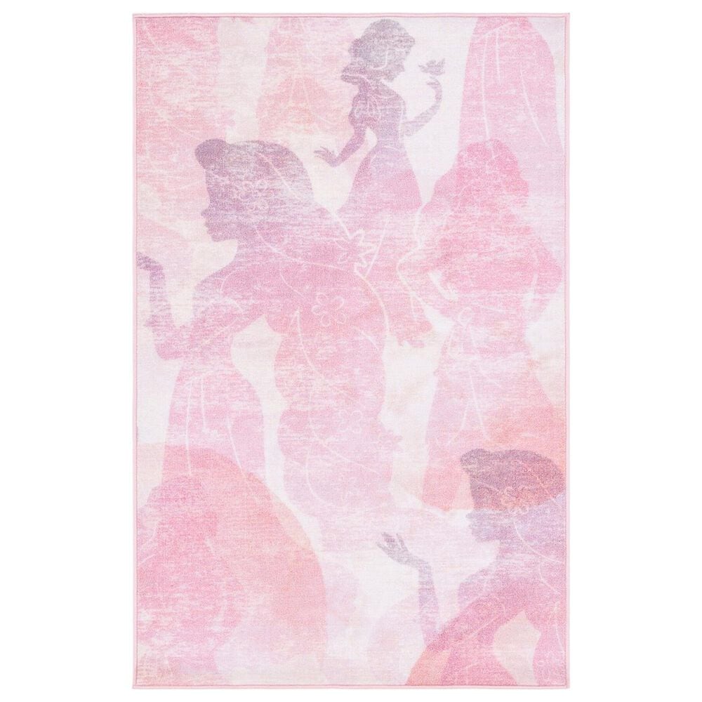 Safavieh Disney Princess Assurance 3"3" x 5"3" Pink and Purple Kids Rug, , large