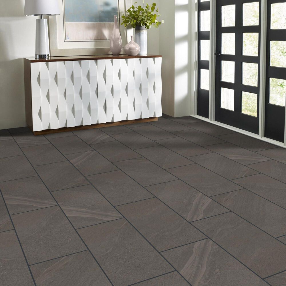 Shaw Lithoscape Black 12&quot; x 24&quot; Porcelain Tile, , large
