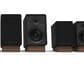 Klipsch Flexus 3" Powered Monitors Bookshelf Speakers Pair in Black, , large
