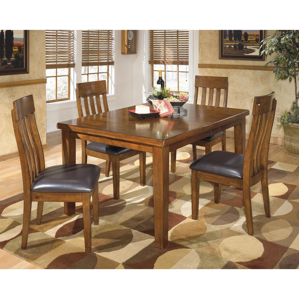 Ashley Ralene Dining Upholstered Side Chair in Medium Brown, , large