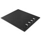 Fulgor Milano 300 Series 24" Electric Cooktop in Black Glass, , large