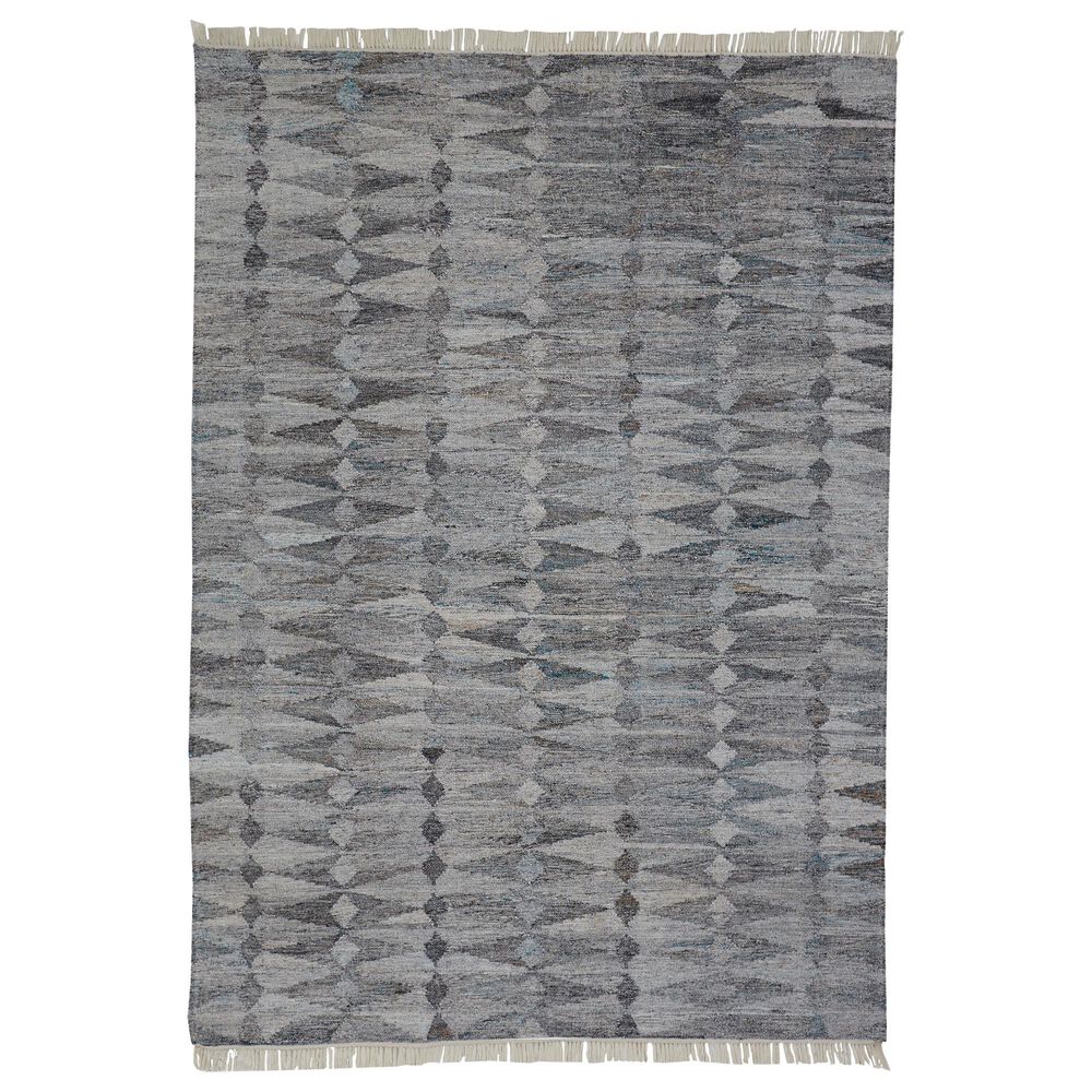 Feizy Beckett 0814F 3"6" x 5"6" Gray Area Performance Rug, , large