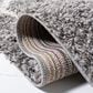 Safavieh Venus Shag VNS682J 4" x 6" Grey and Ivory Area Rug, , large