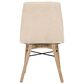 LH Imports Gia Upholstered Side Chair in Sand, , large