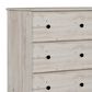 Lemoore Essentials 45" 6-Drawer Dresser Only in Frosted Pine, , large