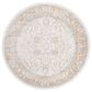 Safavieh Isabella ISA936A 6"7" Round Cream and Beige Area Rug, , large