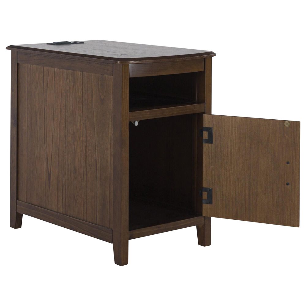 Ashley Devonsted Chairside End Table in Brown, , large