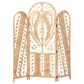 Baxton Studio Nadra Rattan Room Divider in Natural Brown, , large