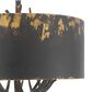 Golden Lighting Arboreal 4-Light Pendant in Antique Black, , large