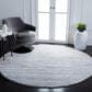Safavieh Cyrus Shag CYR128F 6"7" Round Grey and Ivory Area Rug, , large