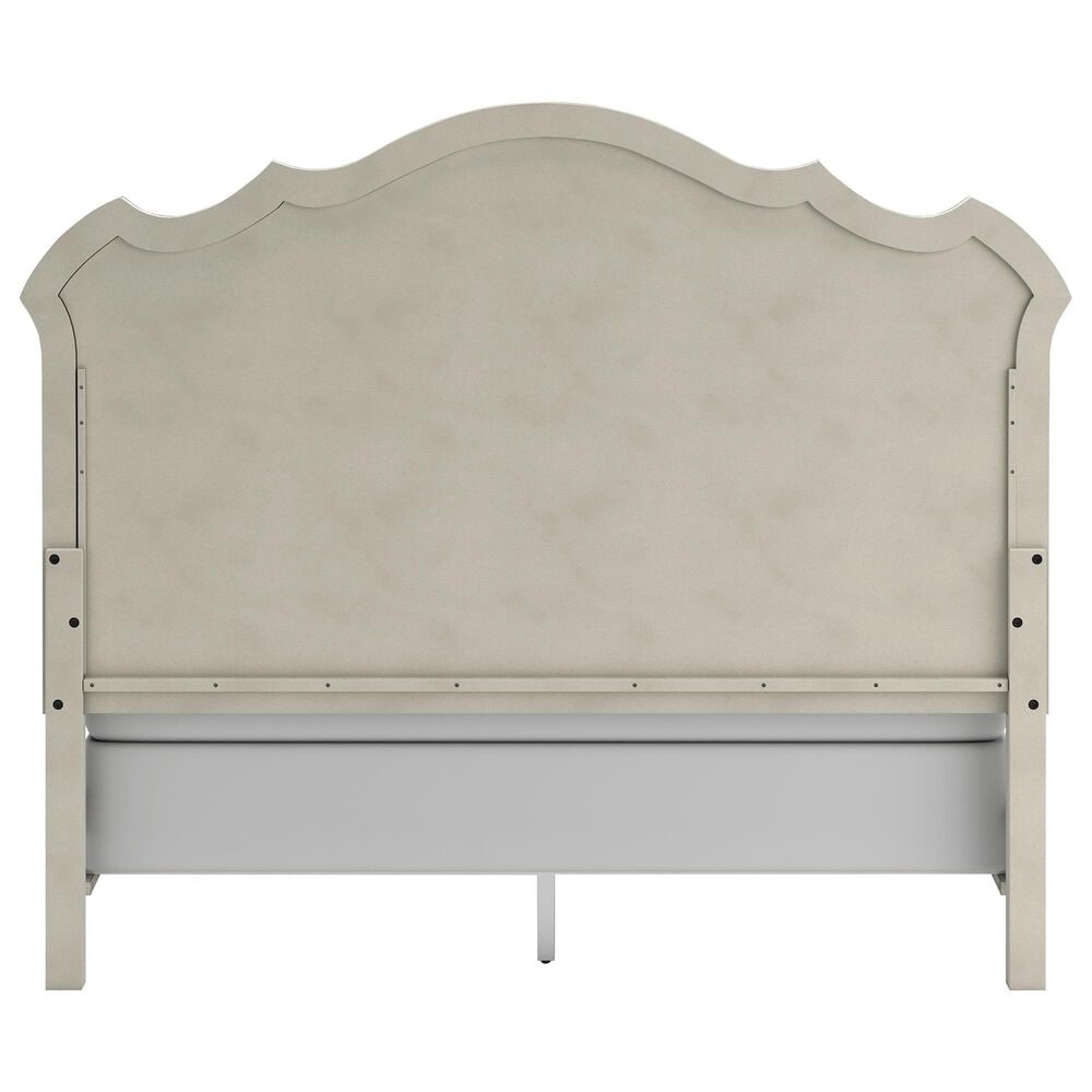 Millenium Arlendyne King Upholstered Bed in Antique White, , large