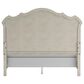 Millenium Arlendyne King Upholstered Bed in Antique White, , large