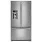 Maytag 4-Piece Kitchen Package with 36" French Door Refrigerator and Wall Oven Microwave in Stainless Steel, , large