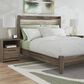 Ashley Elbrim 4-Piece Queen Bedroom Set in Brown with LED and USB Ports, , large