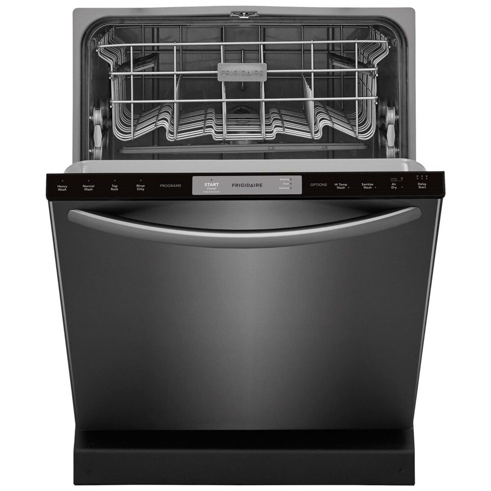 Frigidaire 24-Inch Built-In Dishwasher in Black Stainless Steel Frigidaire 24 Built In Dishwasher Stainless Steel